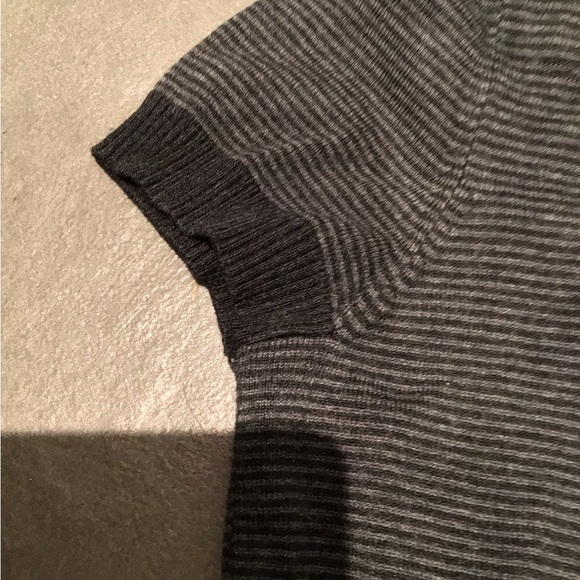 Tristan - short sleeves stripped turtleneck - Picture 5 of 6